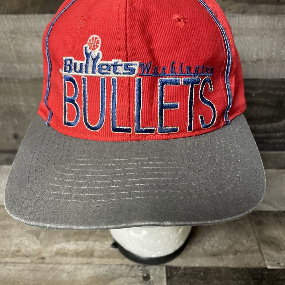 Vtg Washington Bullets NBA The Game Snapback Cap Hat Limited Edition numbered - Picture 3 of 13